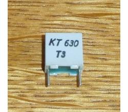 KT-Kondensator 1 nF 630V 5 % radial grau